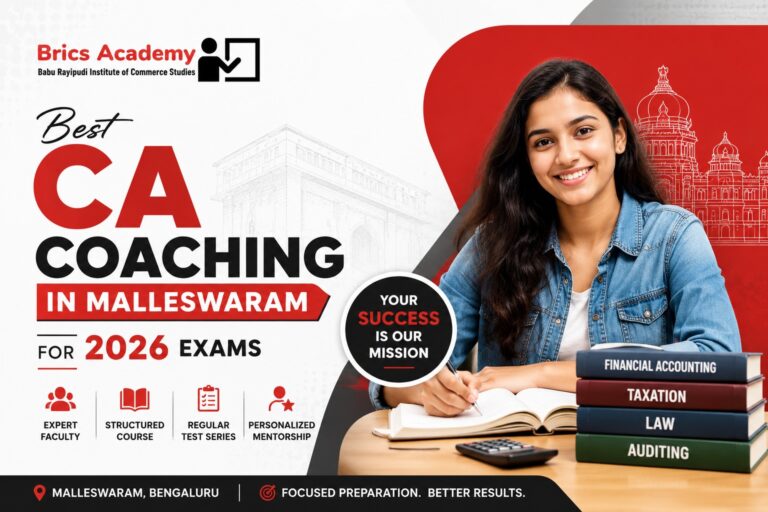 Best CA Coaching in Malleswaram for 2026 Exams